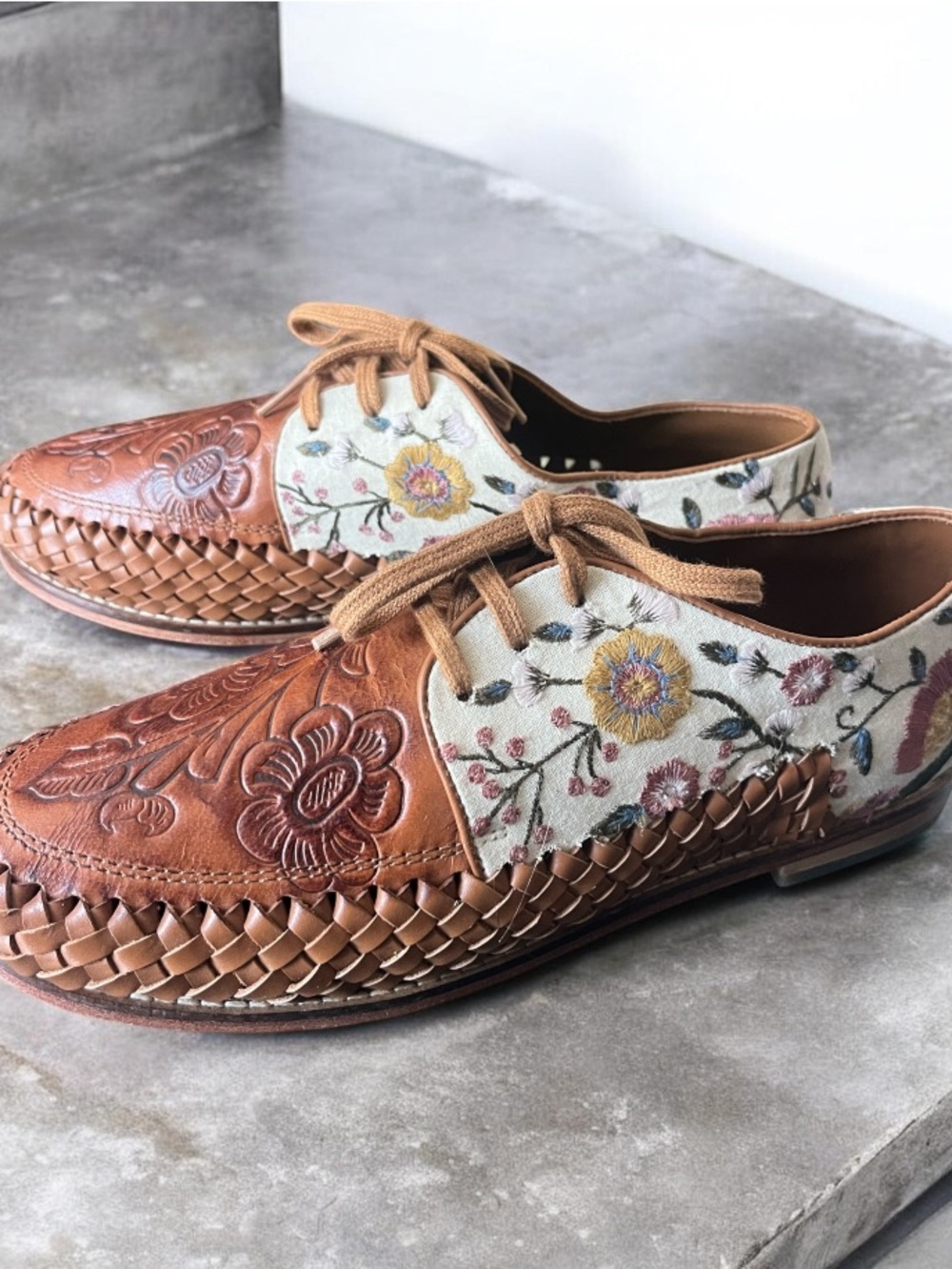 Laidback London Coriander Sundance Oxford Shoes US 7